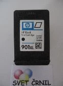 Obnovljena črna kartuša za HP 901 XL 15mL za 700 strani (CC654AE), HP črna 901,CC654AE,HP OfficeJet 4500 